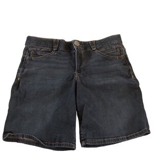 Democracy Ab’Solution Bermuda Stretch Short Blue Size 12X8” Casual Vacation